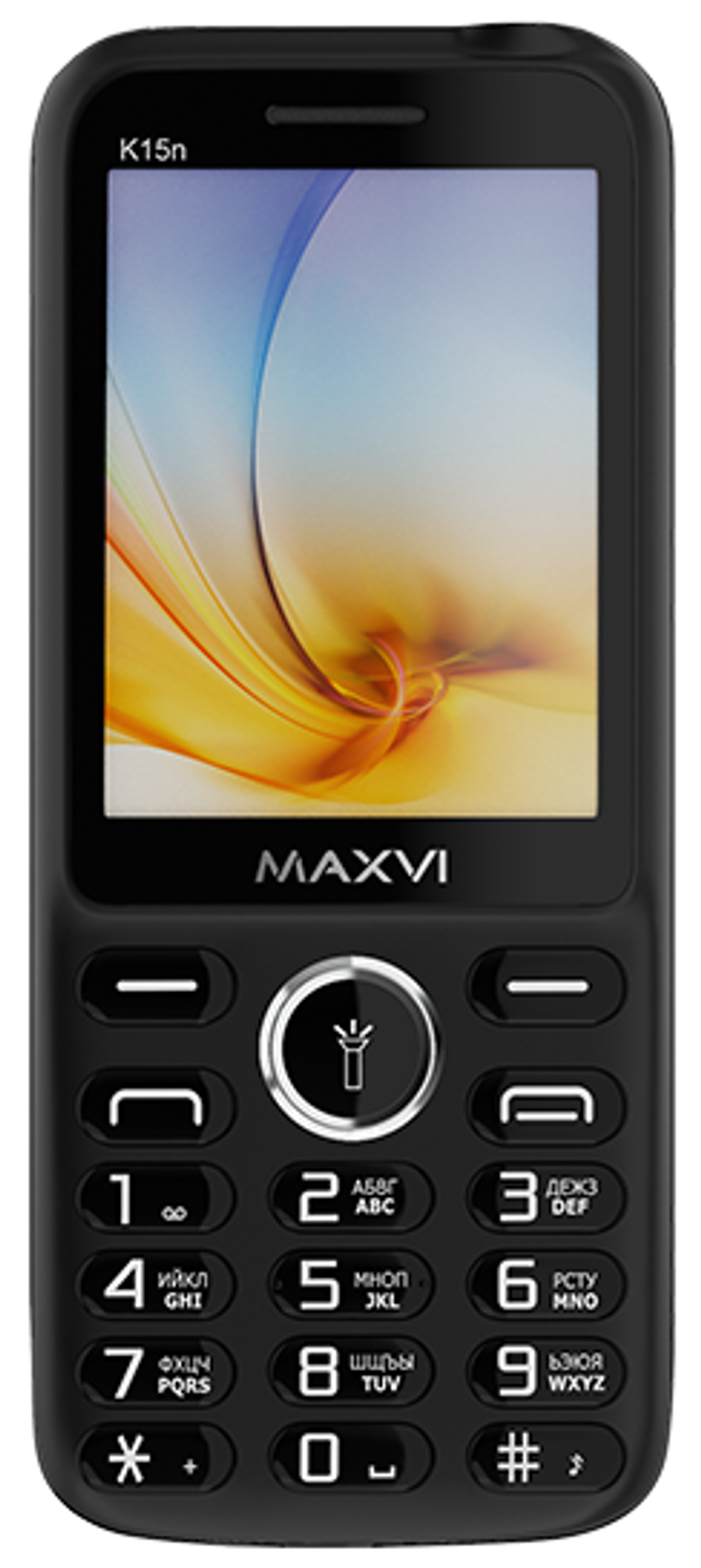 Сотовый телефон Maxvi K15n Black