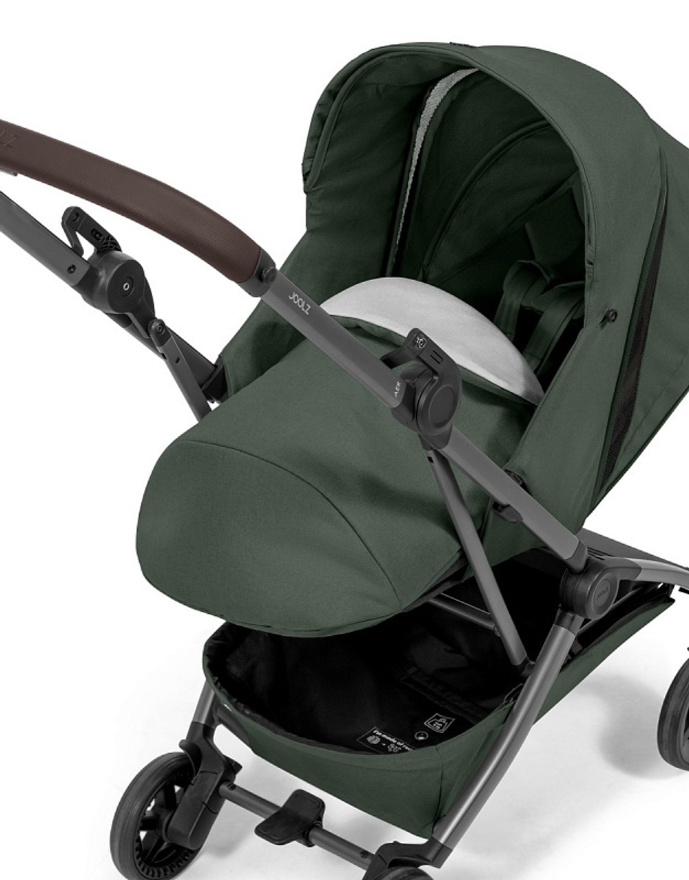 Детская прогулочная коляска Joolz Aer 2 с реверсивным блоком Forest Green