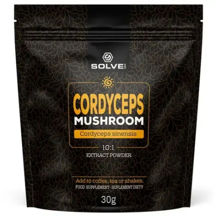 Solve Labs Cordyceps - экстракт цветков китайского страстоцвета 10:1, 30 г