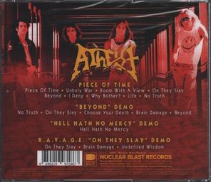 Atheist / Piece Of Time (RU)(CD)