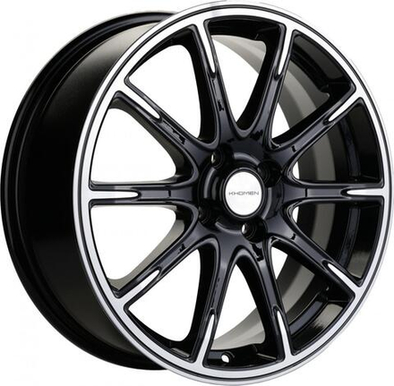 Khomen 1707 6.5x17 4x100 ET 43 Dia 60.1 (BFP)