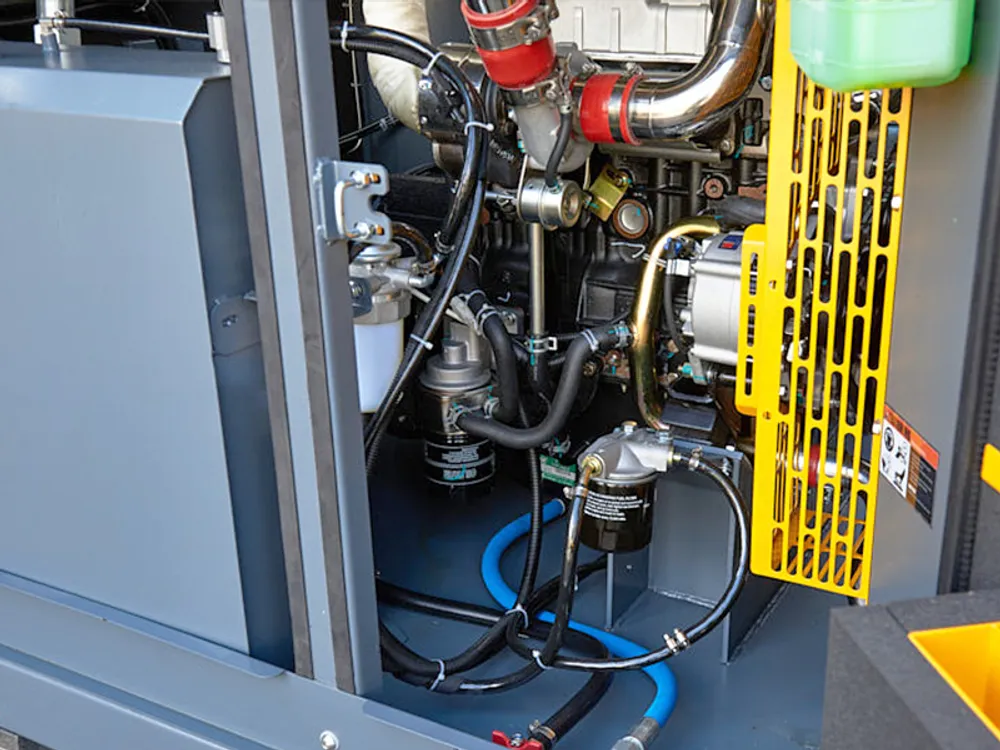 Дизельный винтовой компрессор ET SD-142S-15 на раме