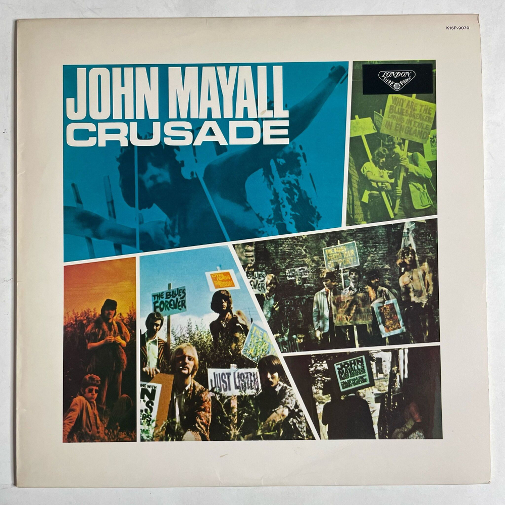 Винтажная виниловая пластинка LP John Mayall's Bluesbreakers Crusade (Japan 1978) (Obi)