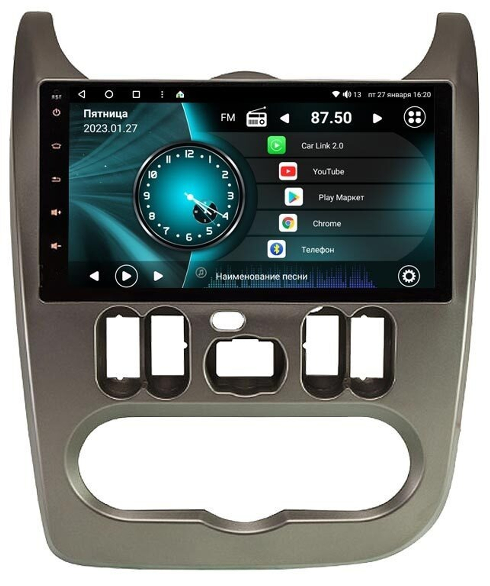 Магнитола для Renault Sandero 2010-2014 - Vaycar VA63-0753 на Android 13, 8-ядер, 4G SIM-слот