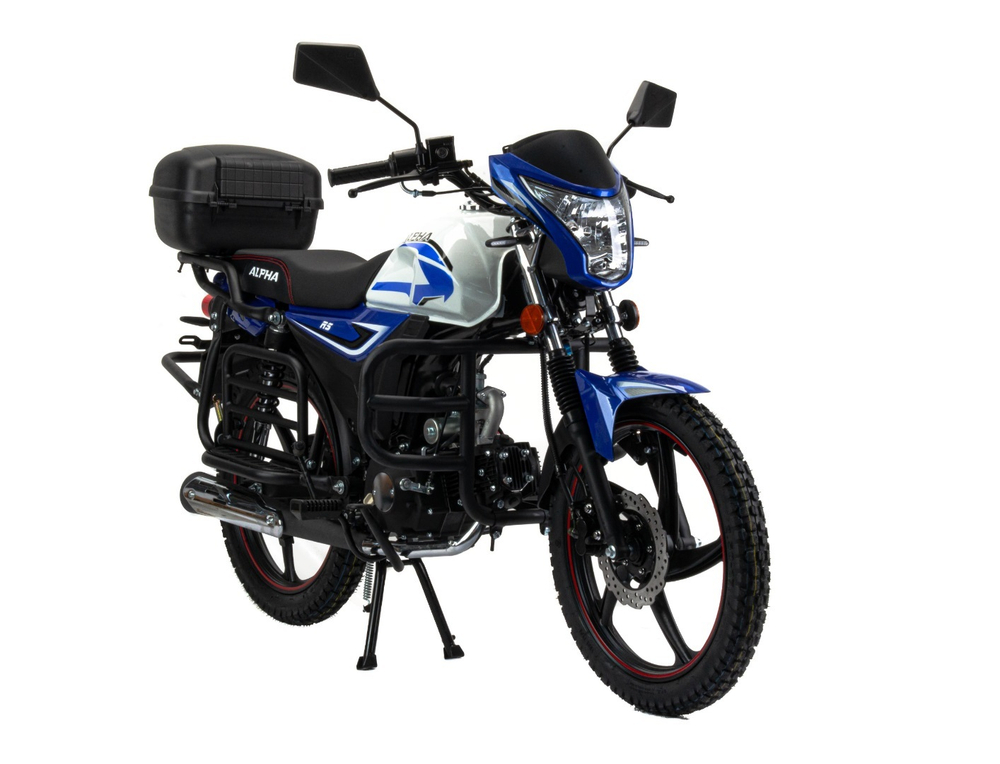 Мопед Motoland Альфа RS LUX 11 (LM48-B) синий