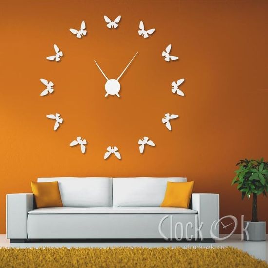 Настенные 3D часы Magic Fly