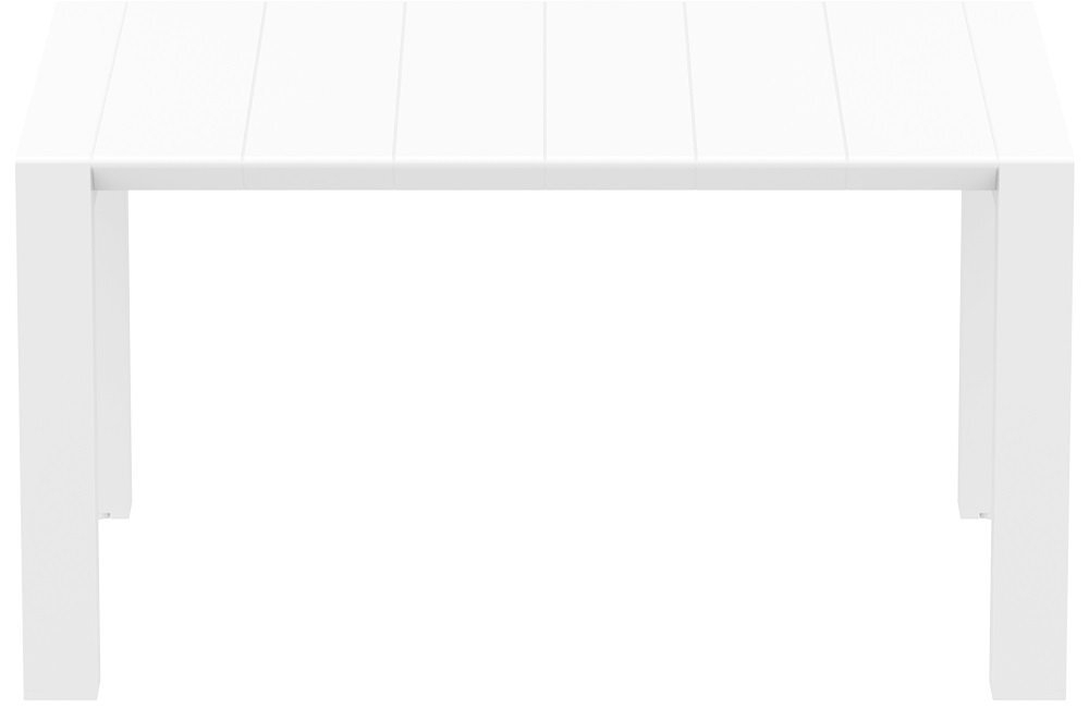 Стол пластиковый раздвижной Siesta ContractVegas Table, 1000-1400х1000х750 мм, белый