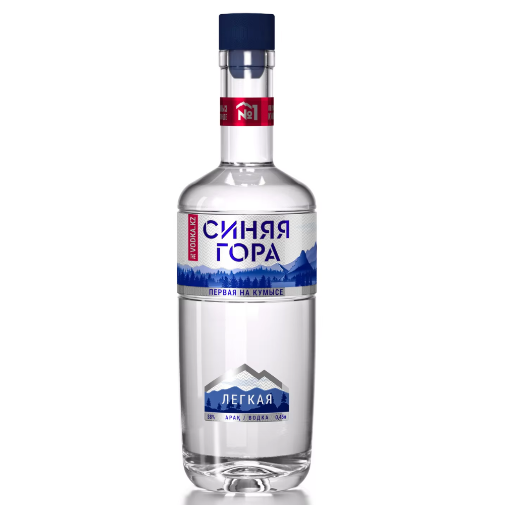 Водка Синяя гора Мягкая 0,45 л