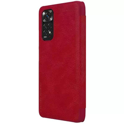 Кожаный чехол-книжка Nillkin Leather Qin для Xiaomi Redmi Note 11 / 11S