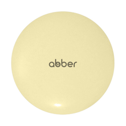 Накладка на слив для раковины ABBER AC0014MY желтая матовая, керамика