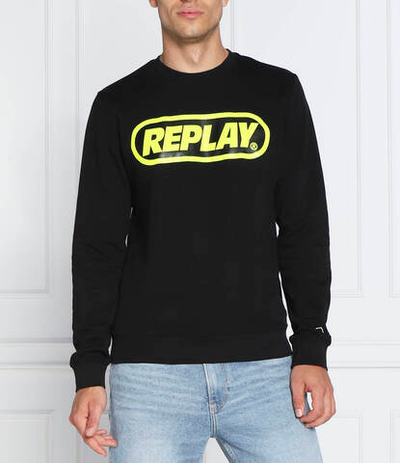 Худи Replay - черный(M6315.000.21842)