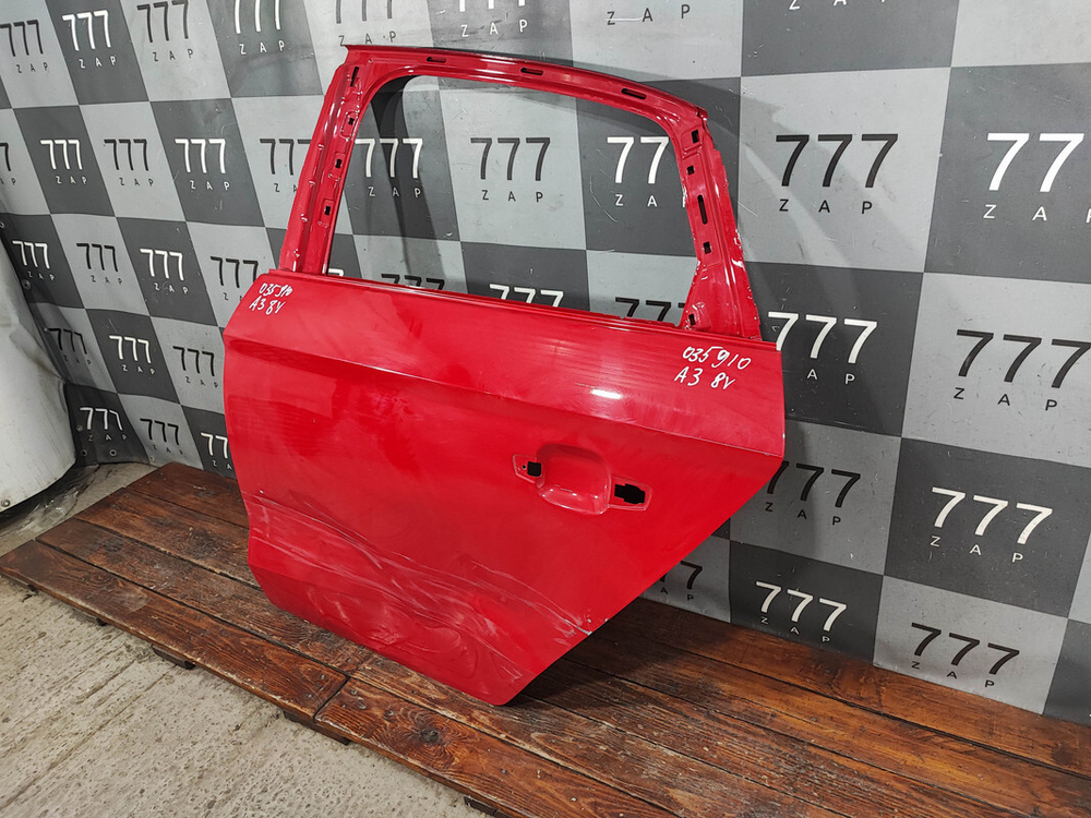 Дверь задняя левая Audi A3 (8V) 12-20 Б/У Оригинал 8V5833051C