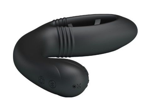 Анальный вибратор Baile Flexible Fabulous, 10,5 см, гибкий