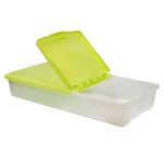 IRIS Короб для хранения UNDER-BED PLASTIC BOX UB950 Зеленый, 46л  /4