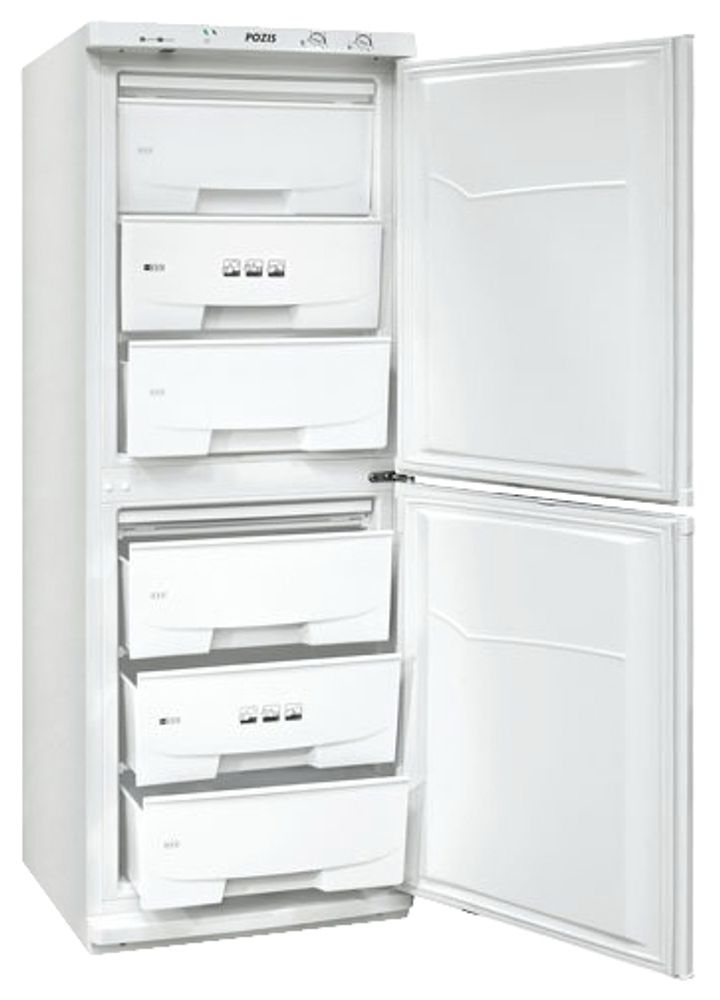 Морозильник Pozis FVD-257 серебристый металлопласт