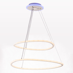 Citilux ТRIO CL215B060E LED Люстра подвесная с пультом Белая