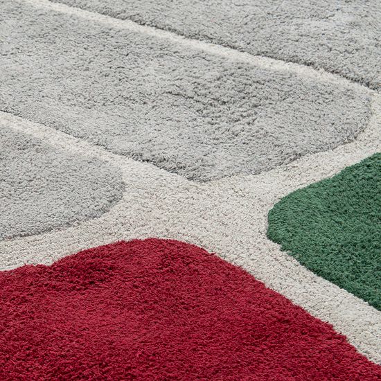 Ковер из хлопка с рисунком tea plantation из коллекции terra, 200х300 см