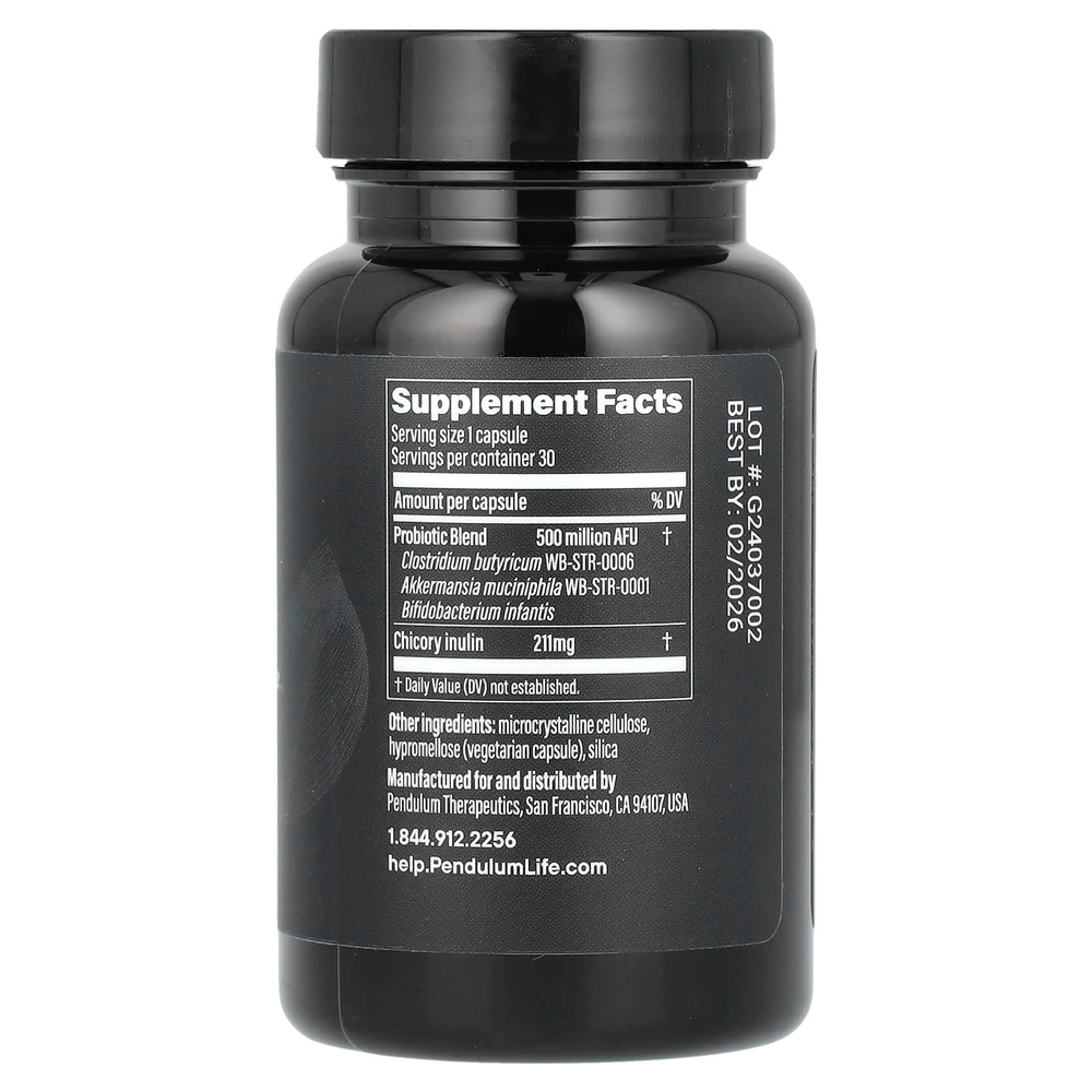 Pendulum, Пробиотик GLP-1, 30 капсул