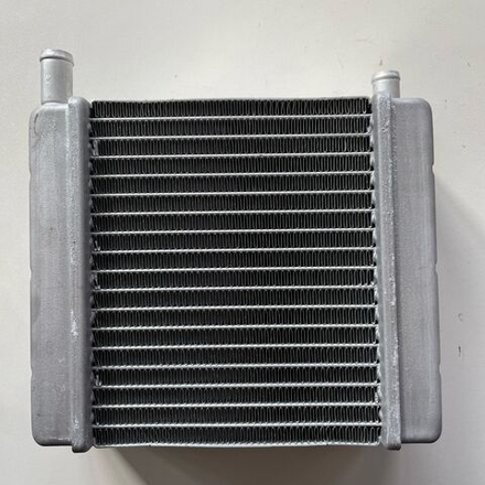 Радиатор отопителя алюминевый для МТЗ-80 (трубки в одну сторону) Лузар