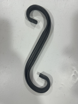 Кованый элемент Волюта размером 190* 60мм профильная труба 15*15мм.