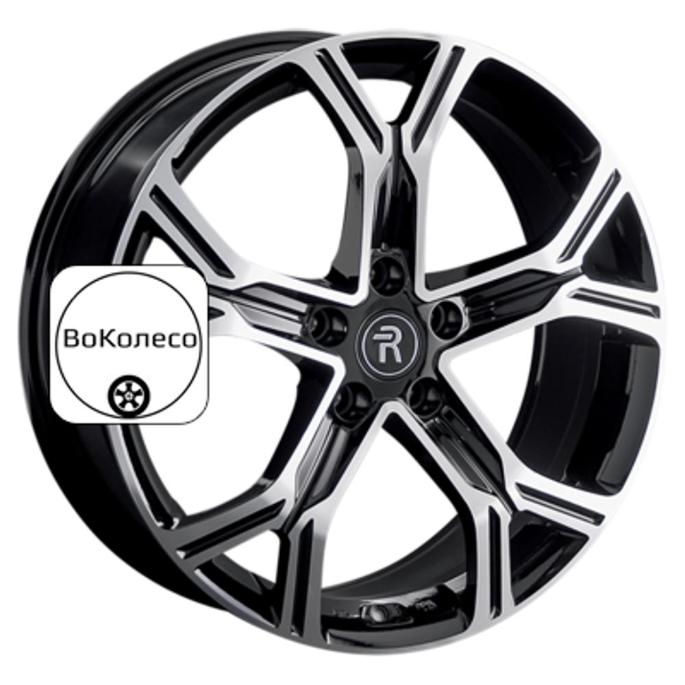 8x19/5x114,3 ET49,5 D60,1 CHG25 BKF (конус, C570) Replay