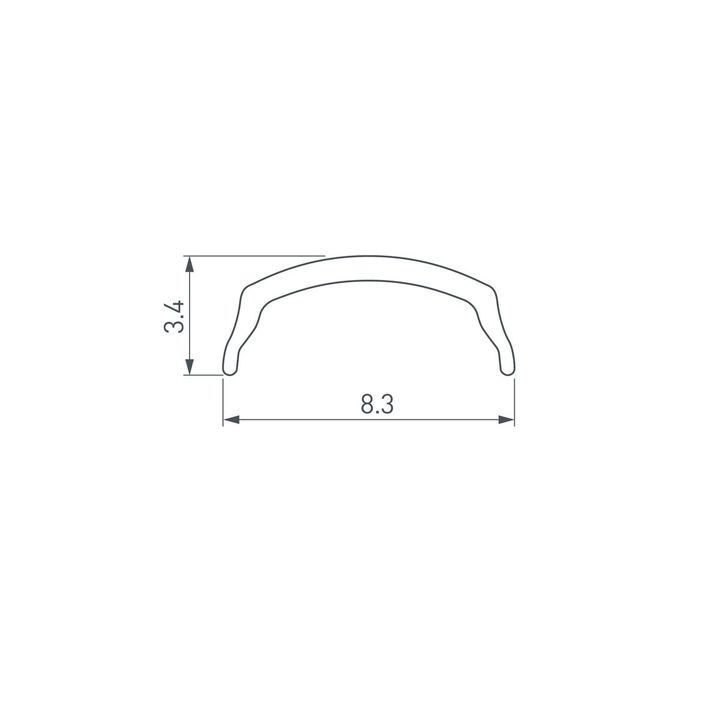 Рассеиватель Arlight Arh-Bent-W11-2000 Black 041031