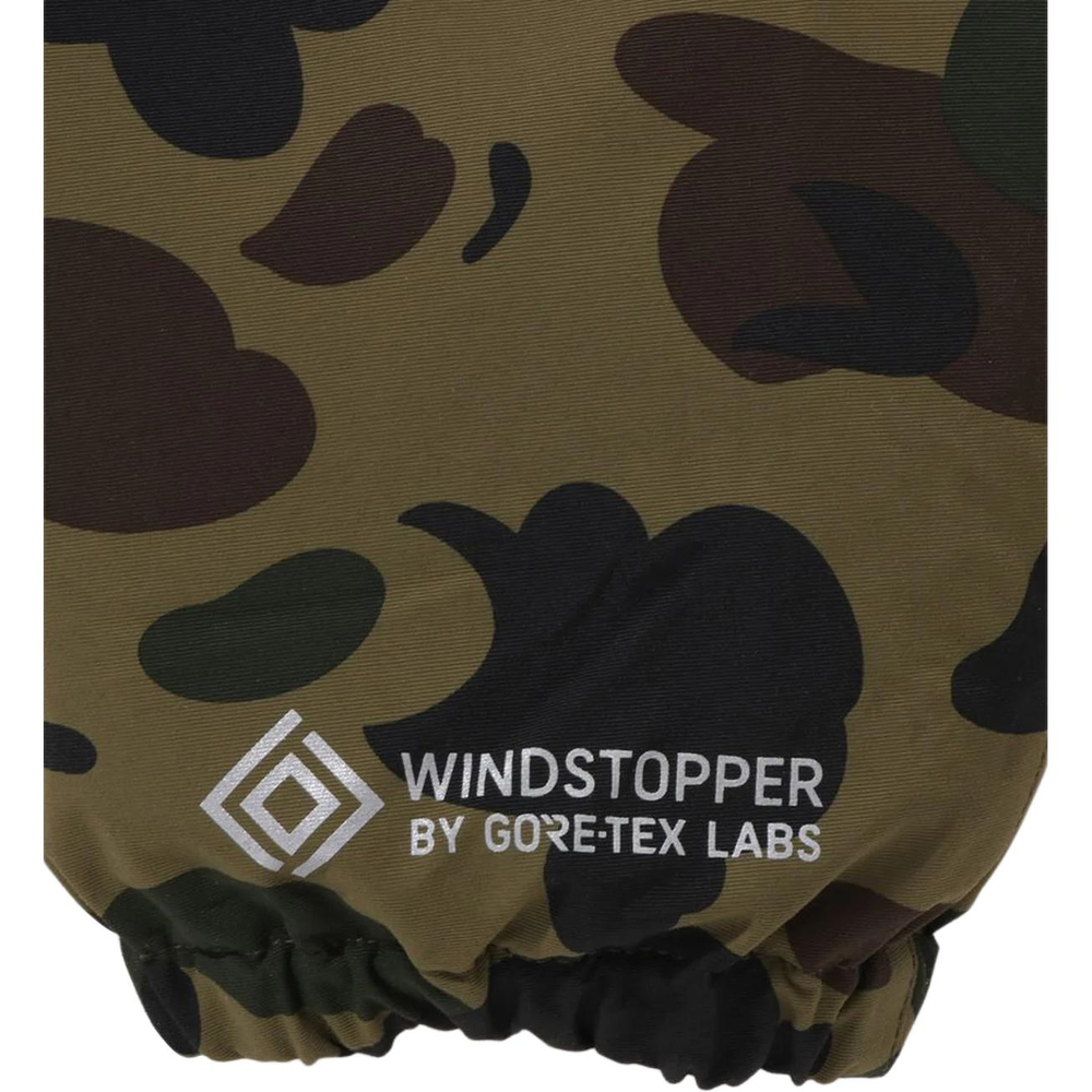 A Bathing Ape Windstopper Products Gore Tex Labs 1st Camo Худи Куртка зеленый
