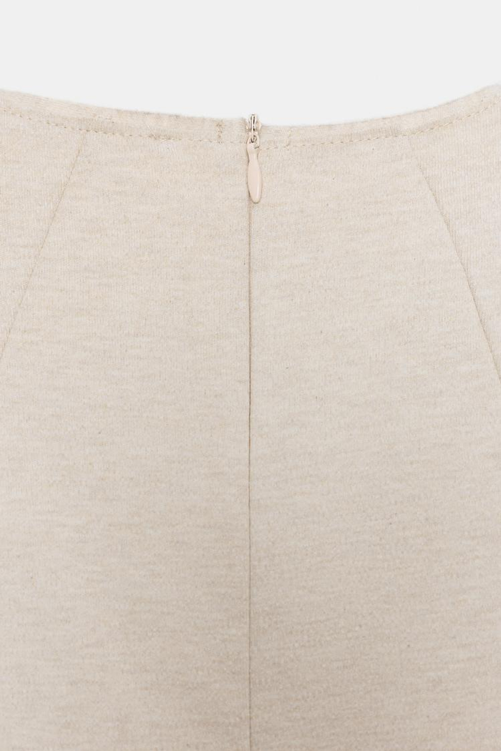 ZARA ДЛИННОЕ ПЛАТЬЕ БЕЗ РУКАВОВ, ПЕСОЧНЫЙ/КОРИЧНЕВЫЙ