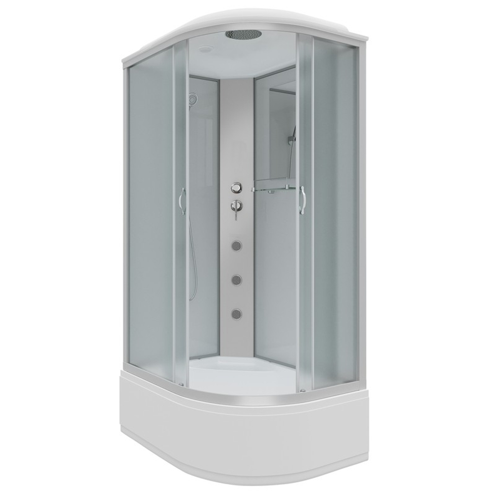 Душевая кабина Niagara Classic NG-2310-14LG (120х80х215) высокий поддон(40см),стекло матовое,4 места