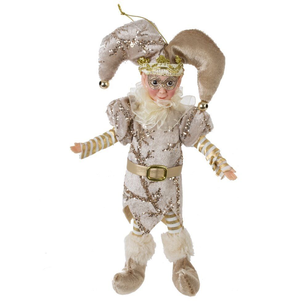 GAEM Игрушка набивная подвесная "Эльф", L13 W5 H26 см, 2в.