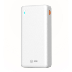 Внешний аккумулятор Мобильный аккумулятор Cactus CS-PBFSEA-20000 20000mAh 4.5A USB-A / 2xUSB-C белый