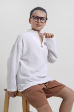 Джемпер для мальчика Баунти-2 Виотекс БЕЛЫЙ