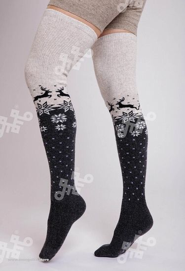 Чулки из  монгольской шерсти