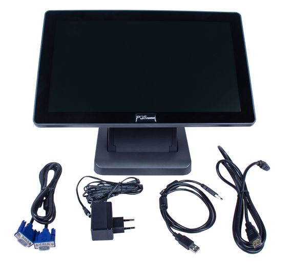 Сенсорный монитор POScenter EVA-156 Pro (15,6&quot;, 16:9, 1920х1080, PCAP, VGA, HDMI, без MSR)