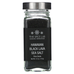 The Spice Lab, Гавайская морская соль из черной лавы, мелкое зерно, 121 г (4,3 унции)