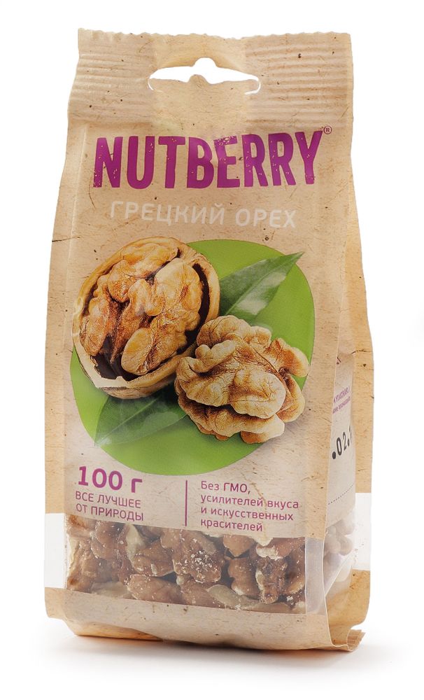 NUTBERRY Грецкий орех 100 г