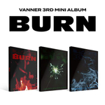 Альбом VANNER - BURN 3rd Mini Album RANDOM Version