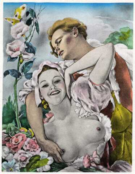 Umberto Brunelleschi (1879–1949) - эротическое искусство французского художника