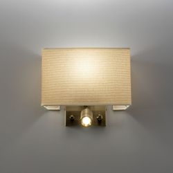 Citilux Декарт CL704303 Бра с бежевым абажуром и диммером