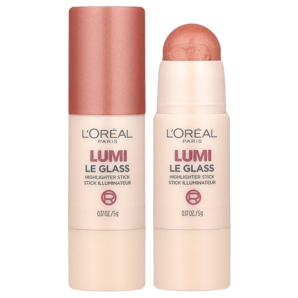 L'Oréal, Lumi, Le Glass Highlighter Stick, оттенок 620 Glassy Pink Ballet, 5 г (0,17 унции)