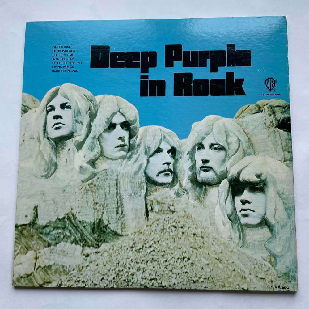 Винтажная виниловая пластинка LP Deep Purple In Rock (Япония 1974) (Без Оби)