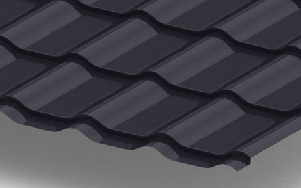 Профиль декоративный Монтерра-X 0,4мм RALL 7024 Графитовый серый