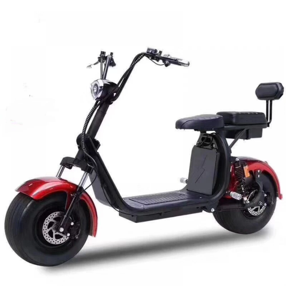 Электроскутер Citycoco X7 2000W, 20А 60В Зеленый
