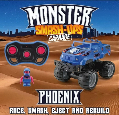 Машинка р/у разбивающийся внедорожник "Monster Smash Ups", Phoenix (ABtoys)