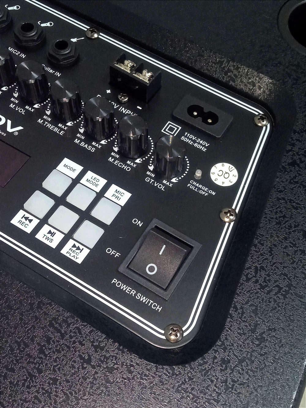 Напольная колонка COV CV-510 (100W/FM/USB/BT) караоке