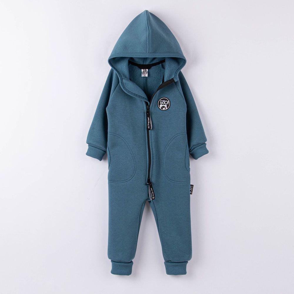 Комбинезон с карманами "Синий камень" утепленный