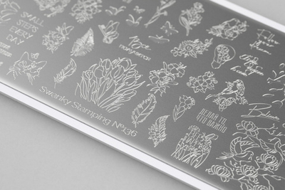 Swanky Stamping Пластина для стемпинга 136