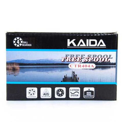 Безынерционная катушка 4000 Kaida CTR 404A (4BB, мет. шпуля)