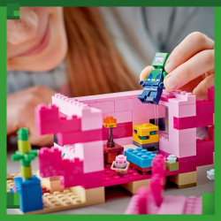 LEGO Minecraft — Дом Аксолотля 21247 / артикул   21247  / GTIN 5702017415826