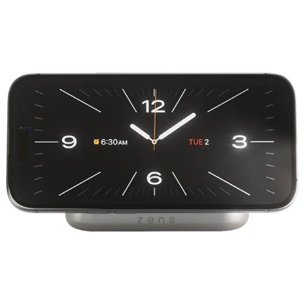 Магнитное зарядное устройство Zens для прикроватной тумбочки мощностью 15 Вт